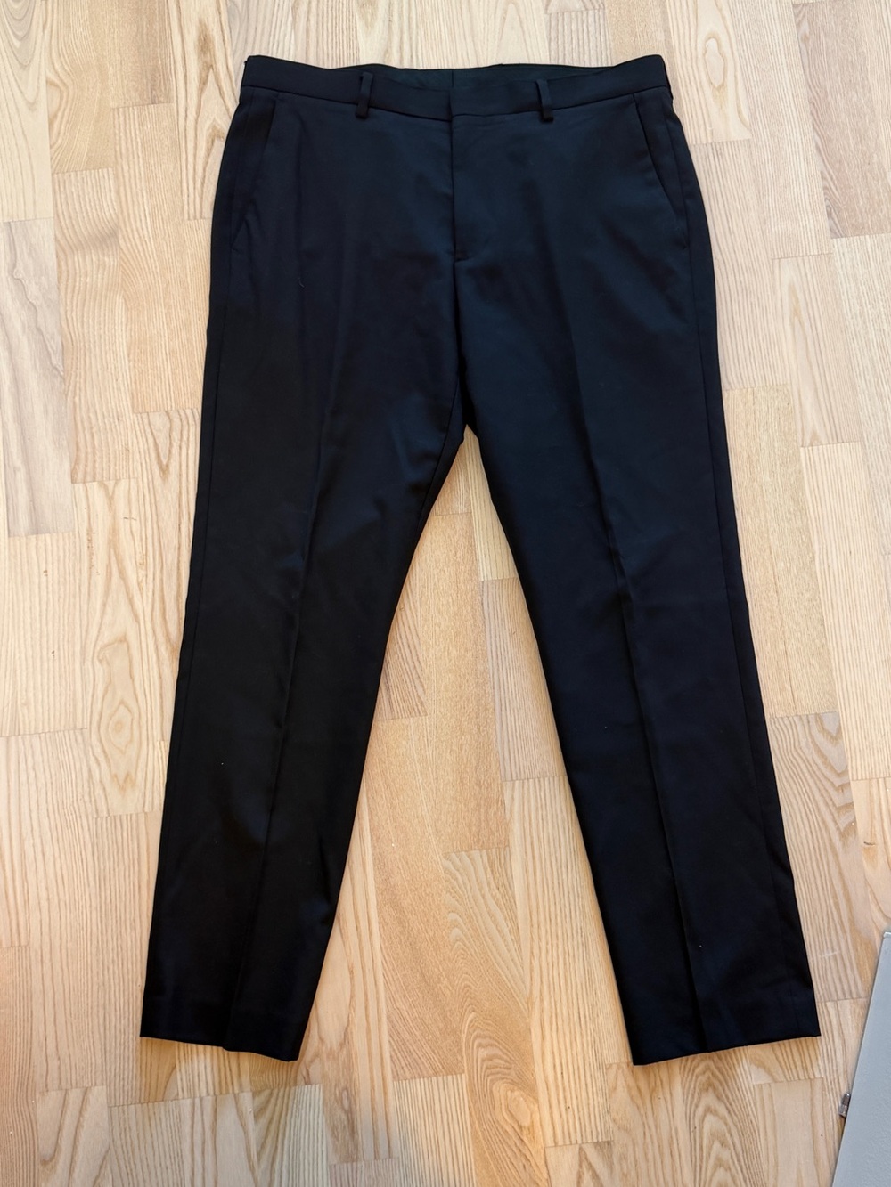 J. Crew Black Ludlow Slim-fit Tailored Suit Pants